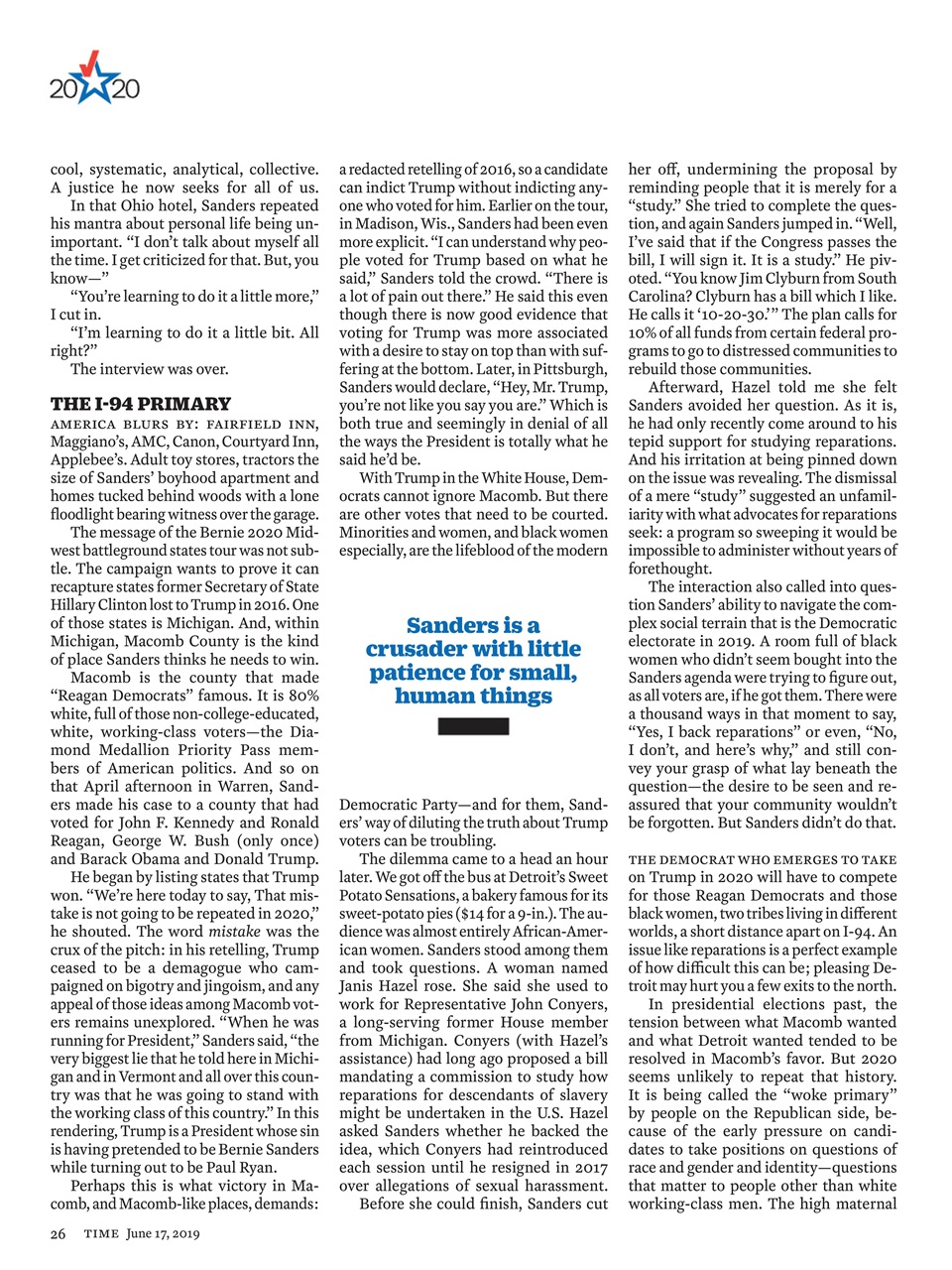 TIME Magazine Europe Preview Pages