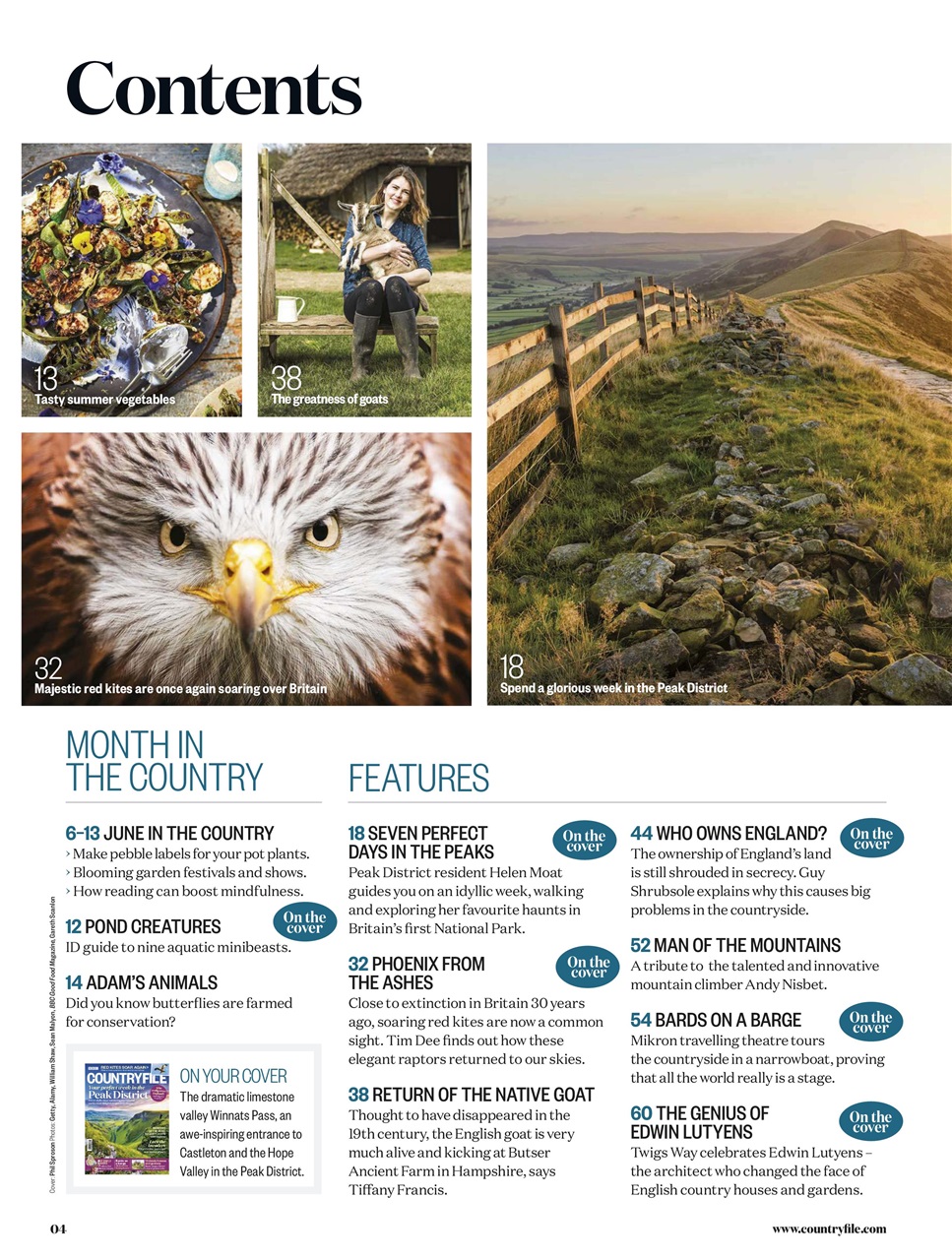 BBC Countryfile Magazine Preview Pages
