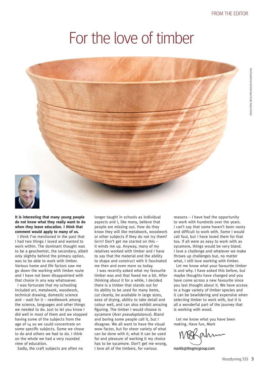 Woodturning Preview Pages