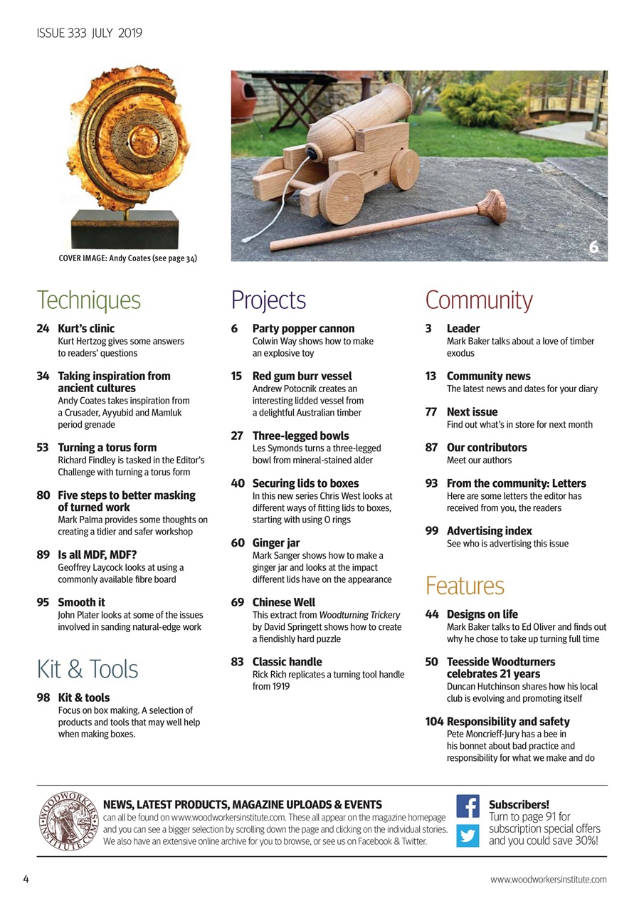 Woodturning Preview Pages