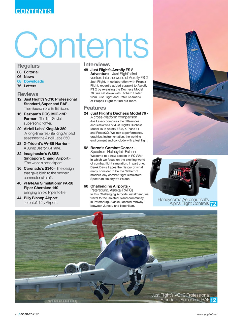 PC Pilot Preview Pages