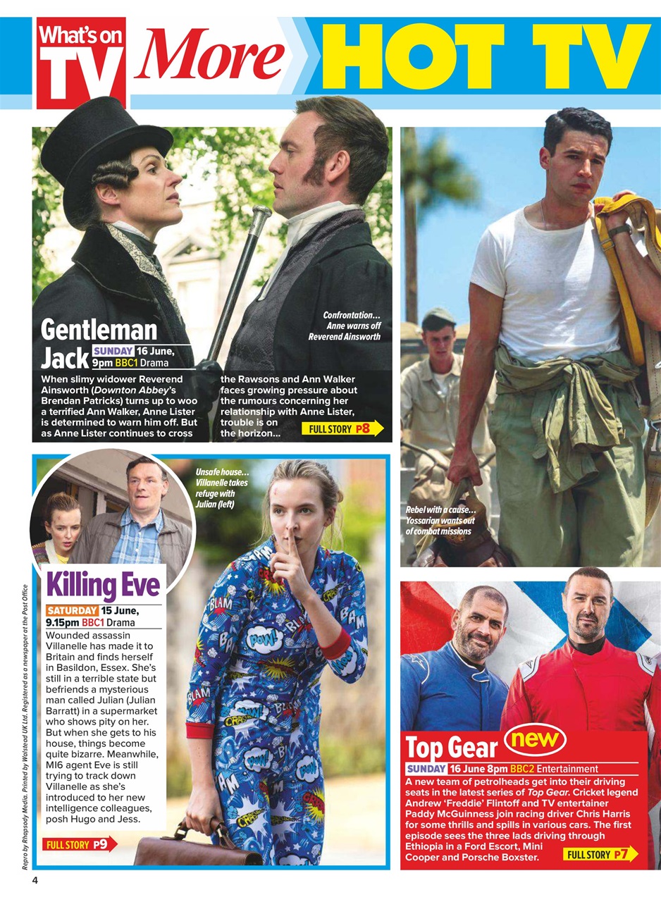 What's on TV Preview Pages