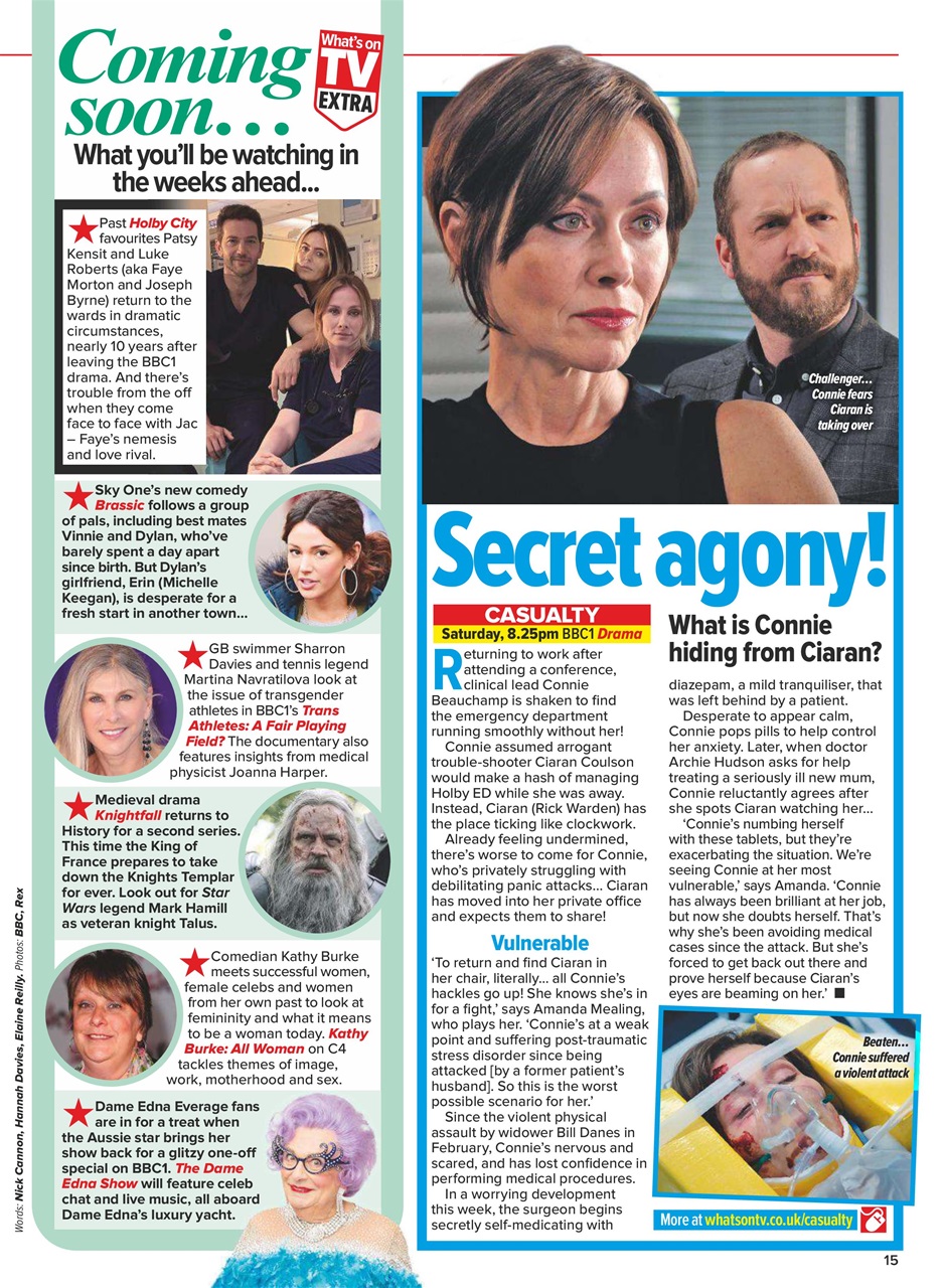 What's on TV Preview Pages