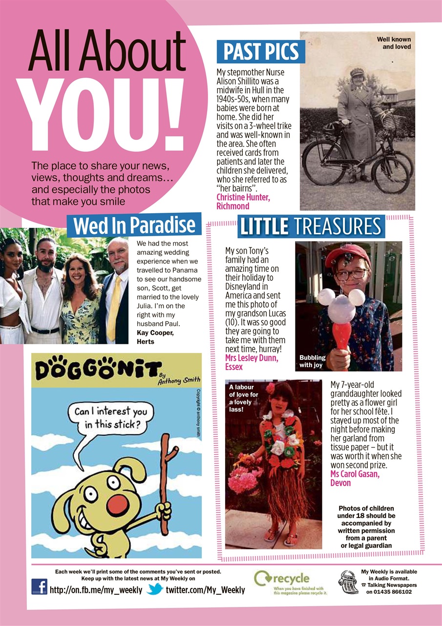 My Weekly Preview Pages