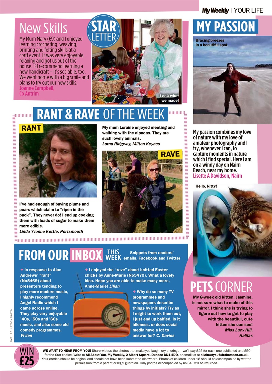 My Weekly Preview Pages