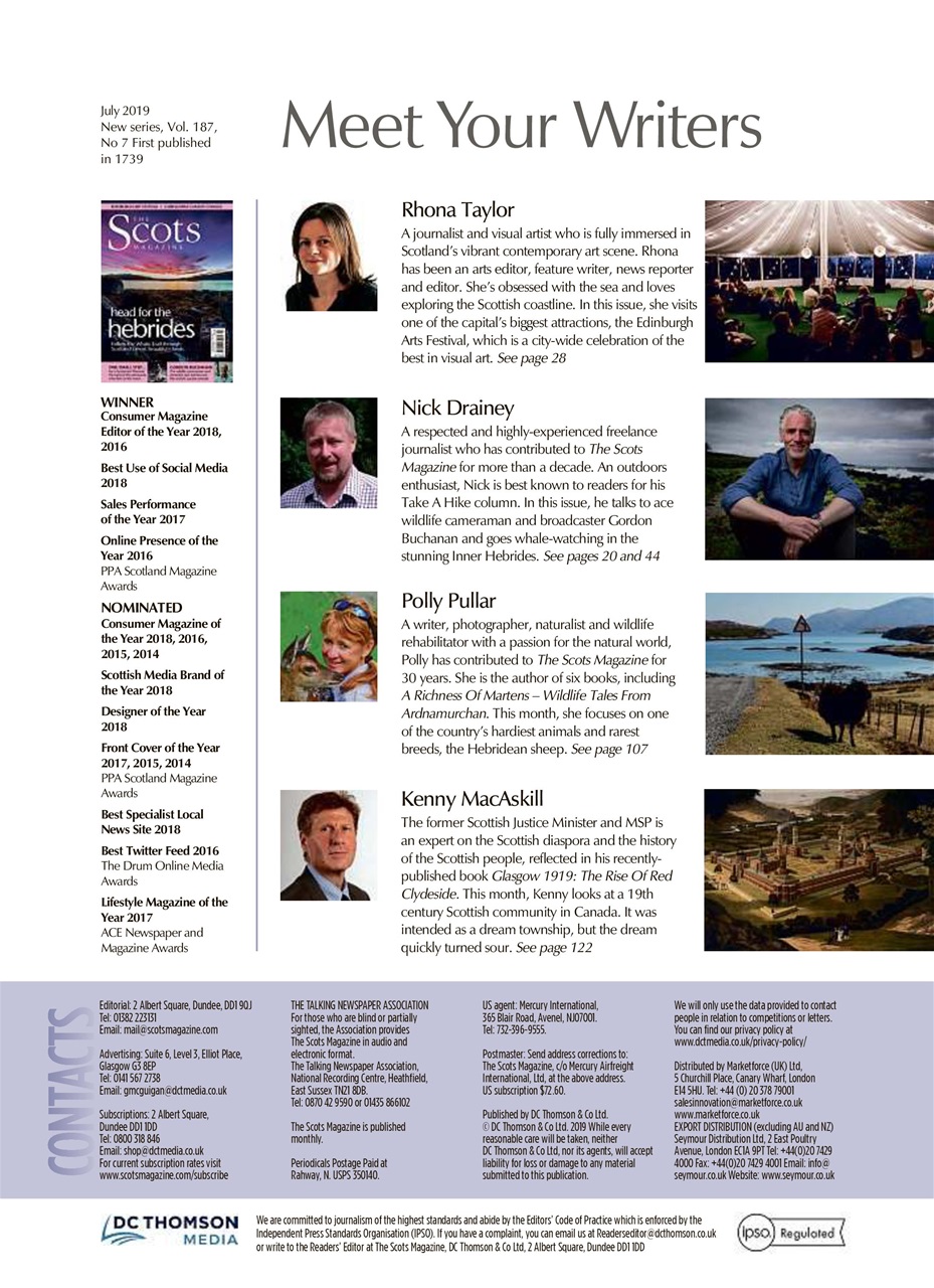 The Scots Magazine Preview Pages