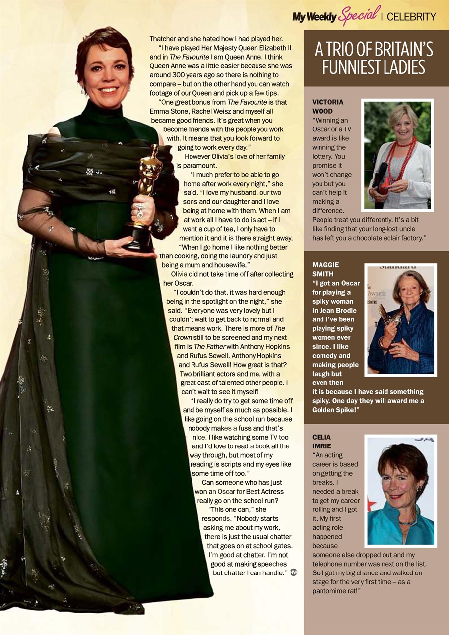 My Weekly Special Preview Pages