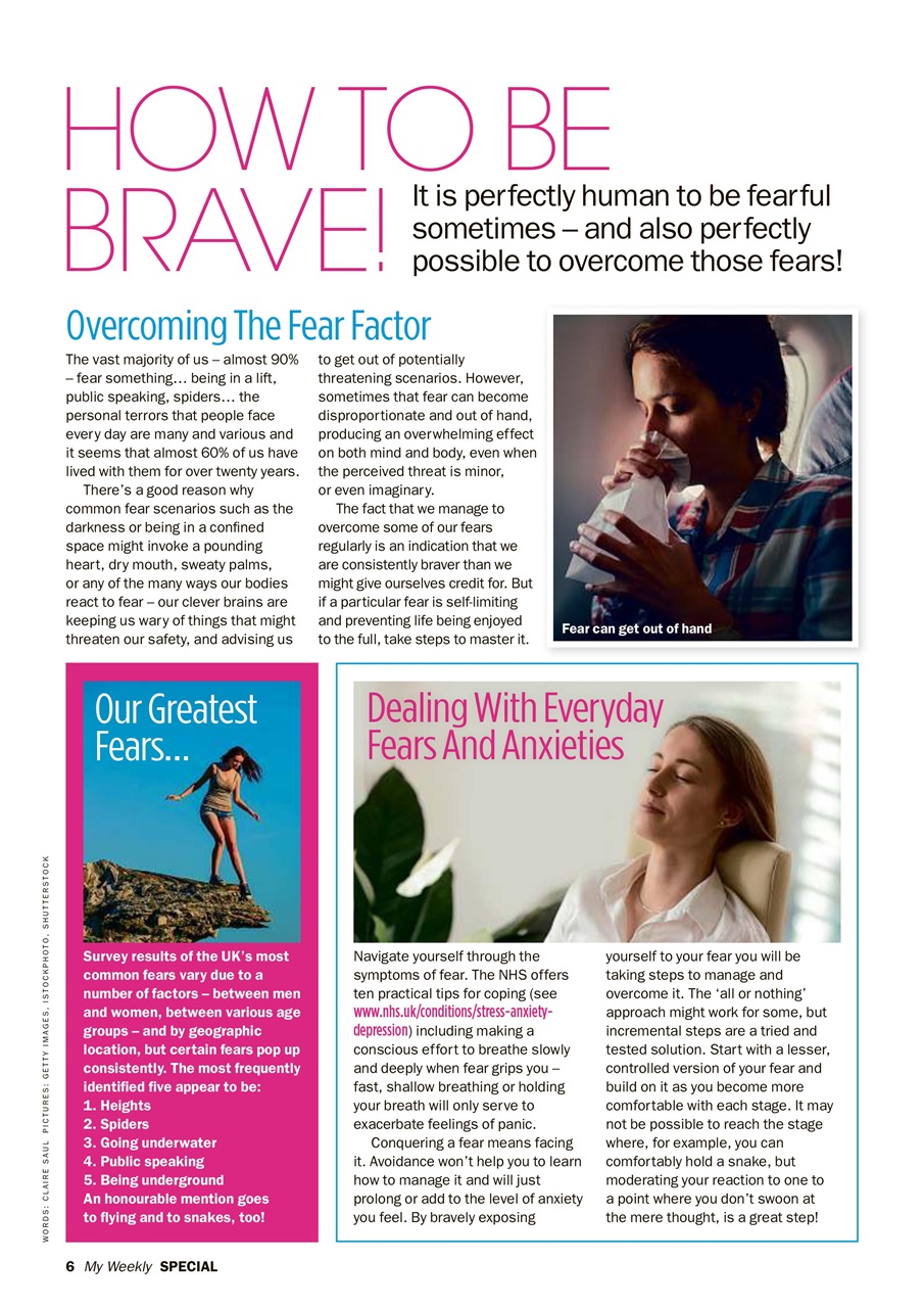 My Weekly Special Preview Pages