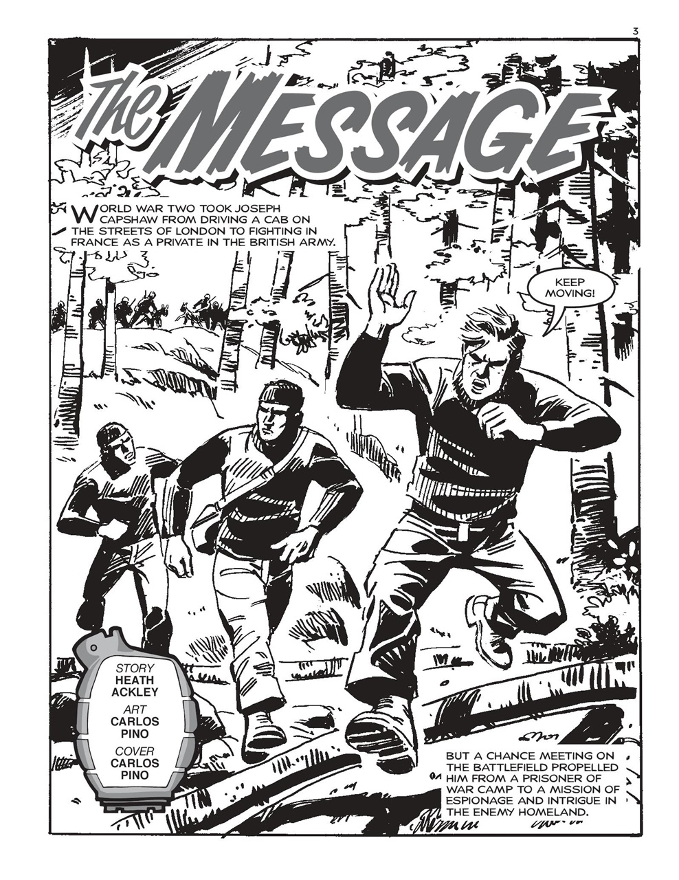 Commando Preview Pages