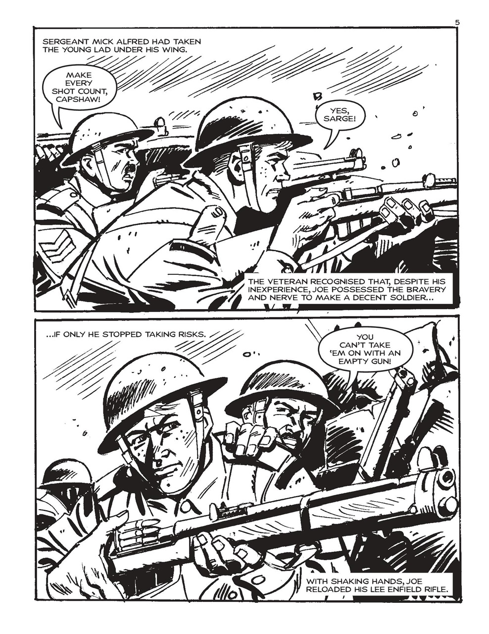 Commando Preview Pages