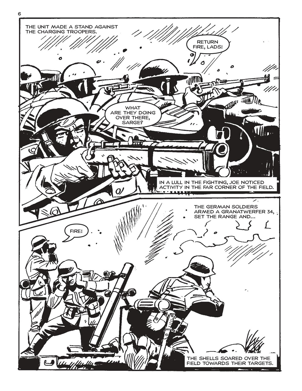 Commando Preview Pages
