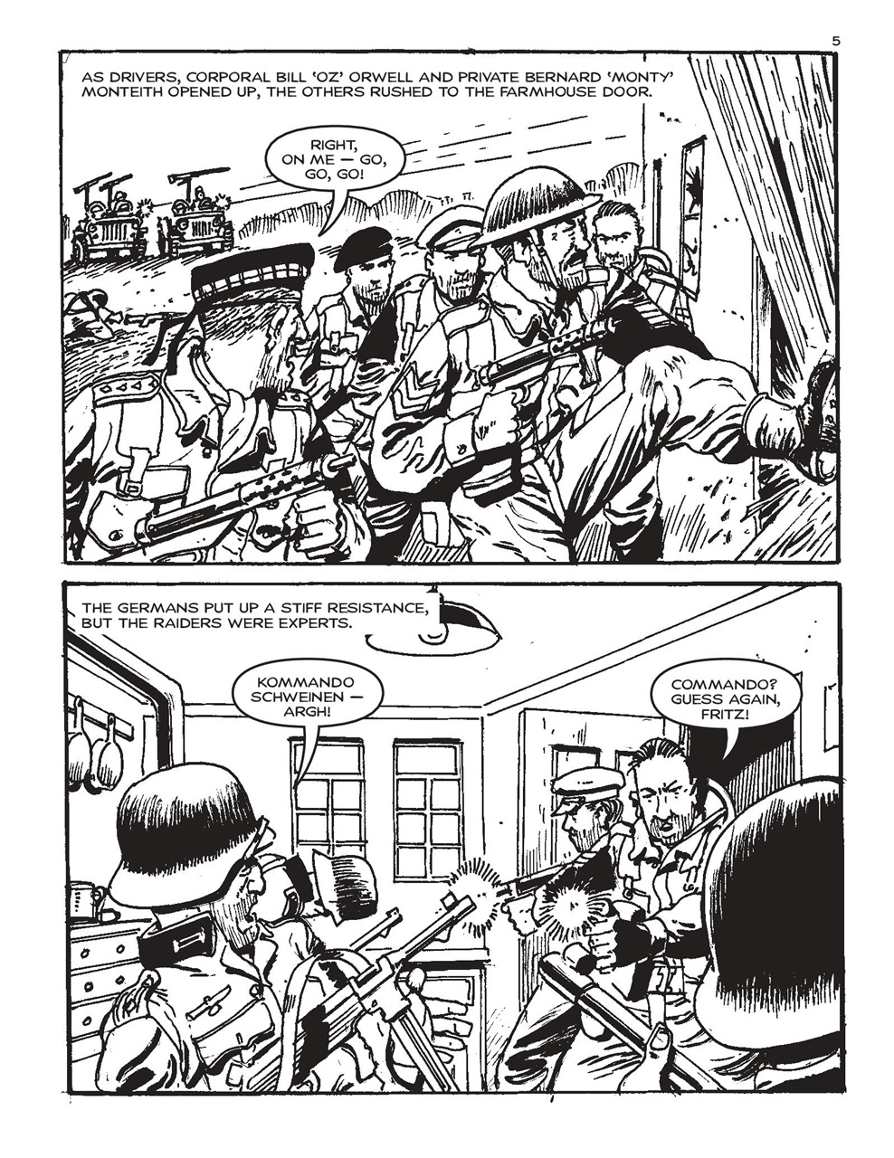 Commando Preview Pages