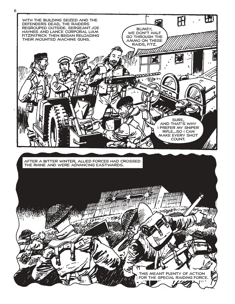 Commando Preview Pages