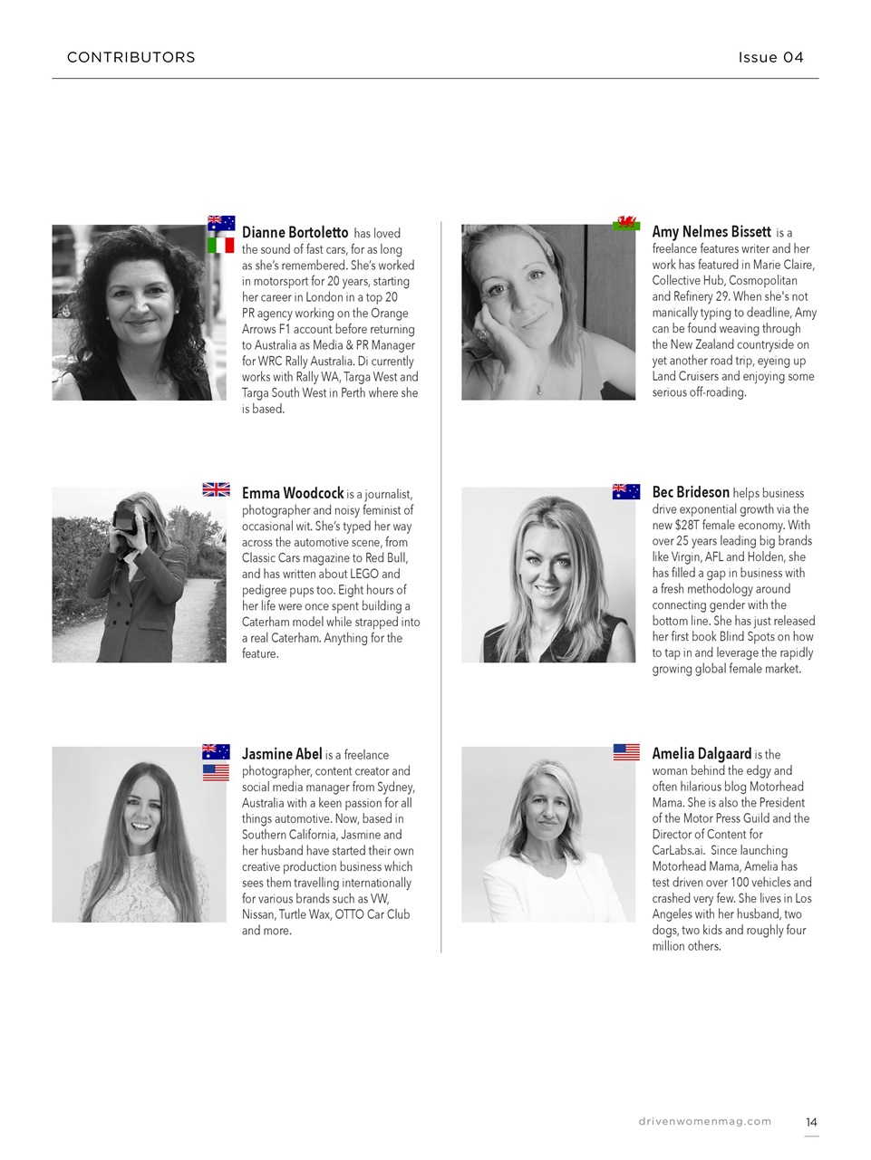 Driven Women Magazine Preview Pages