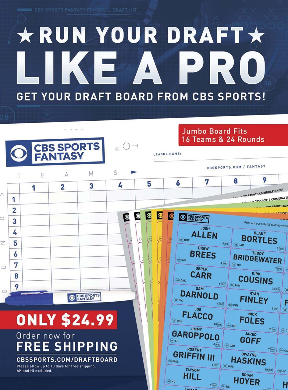 Beckett Football Magazine Preview Pages