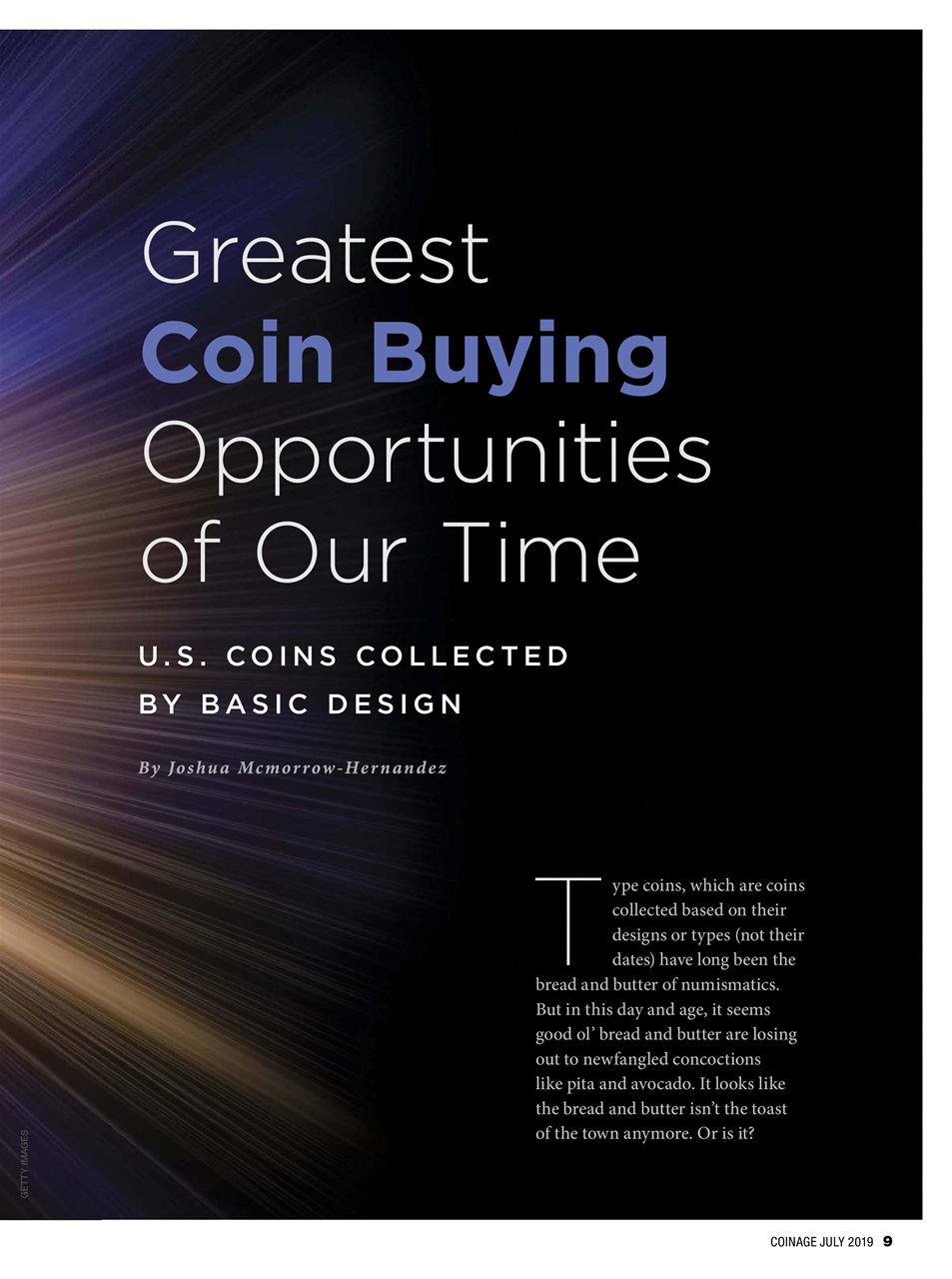 COINage Magazine Preview Pages