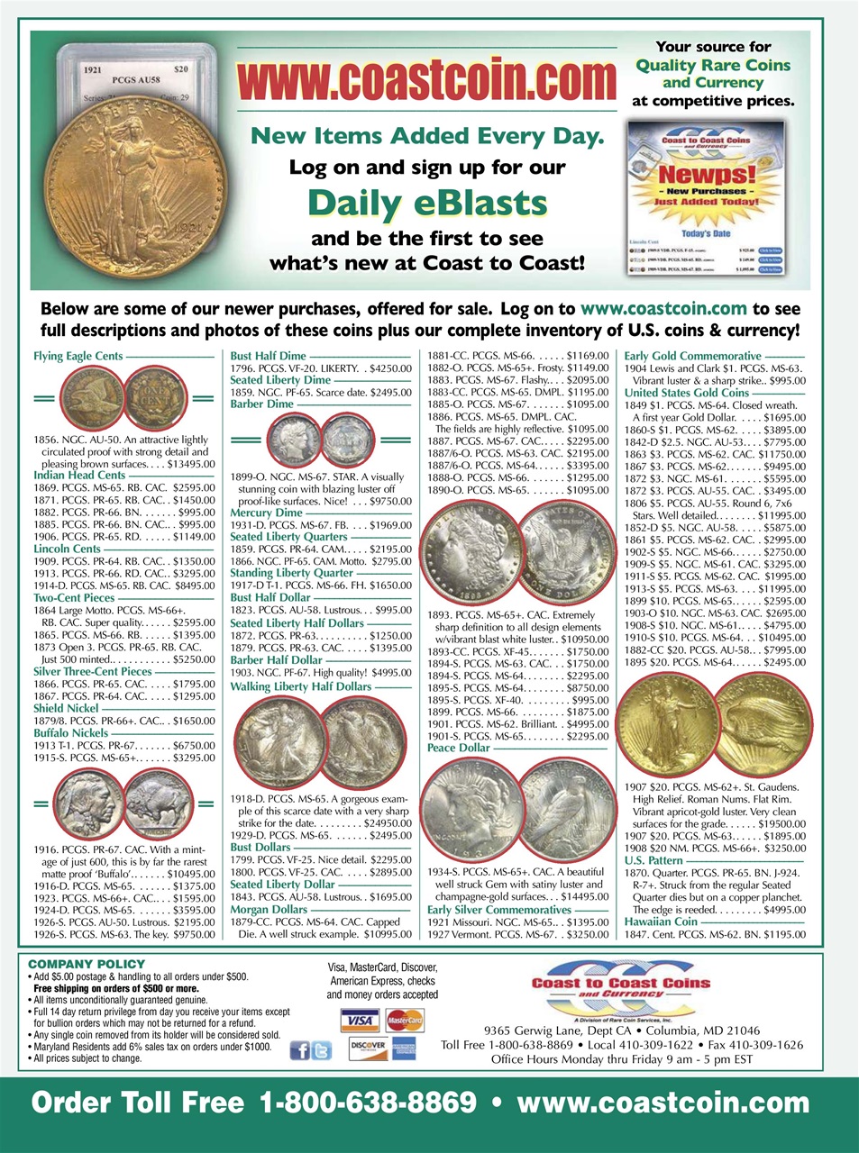 COINage Magazine Preview Pages