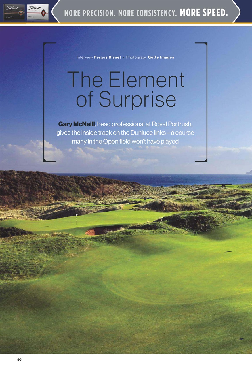 Golf Monthly Preview Pages