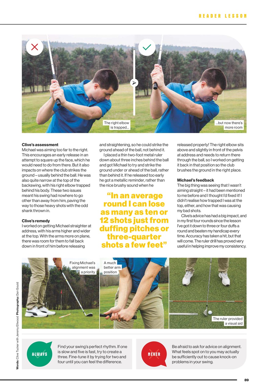 Golf Monthly Preview Pages