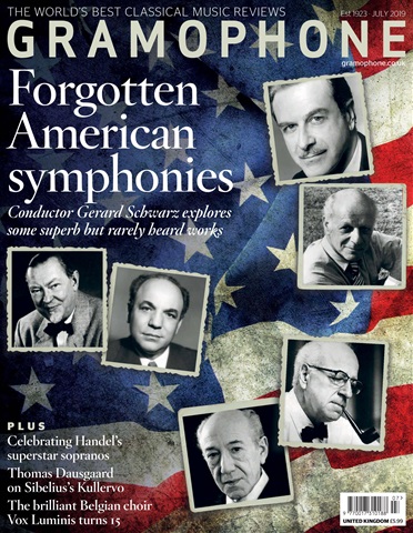 Gramophone issue July 2019