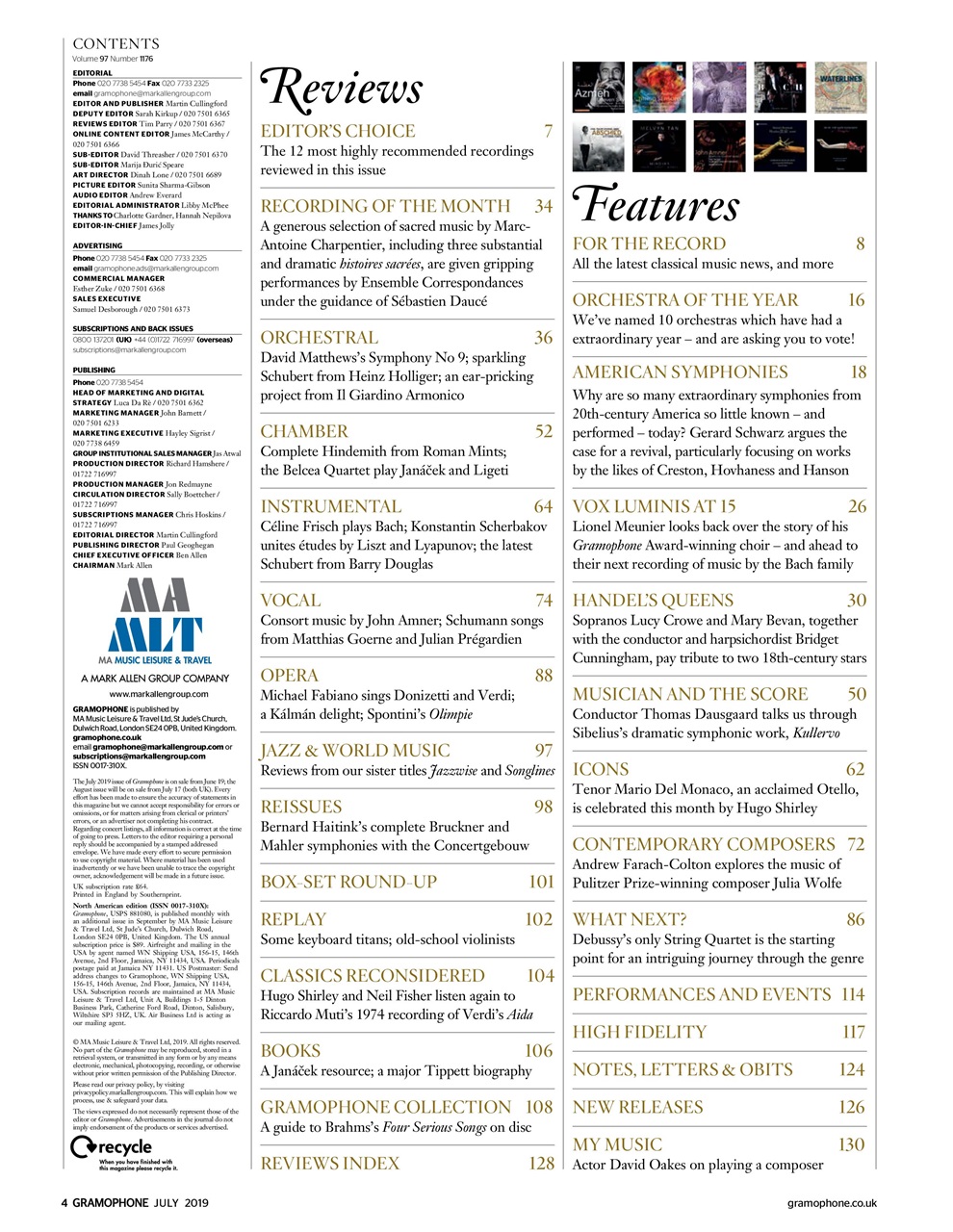 Gramophone Preview Pages