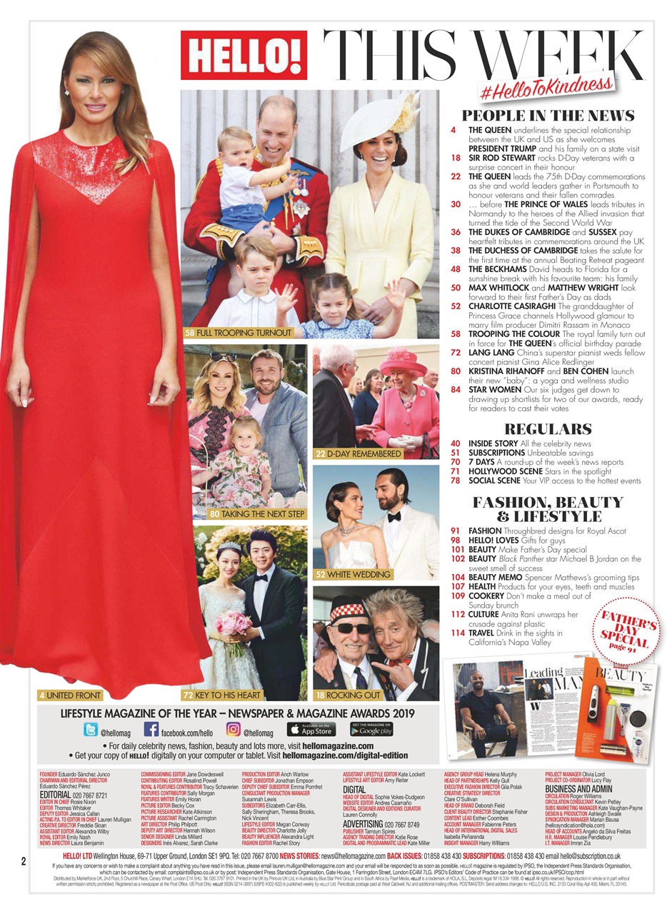 Hello! Magazine Preview Pages