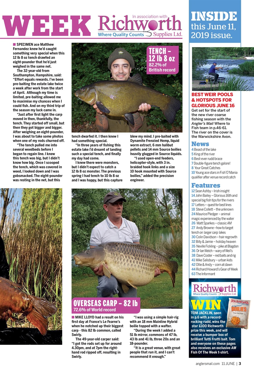 Anglers Mail Preview Pages