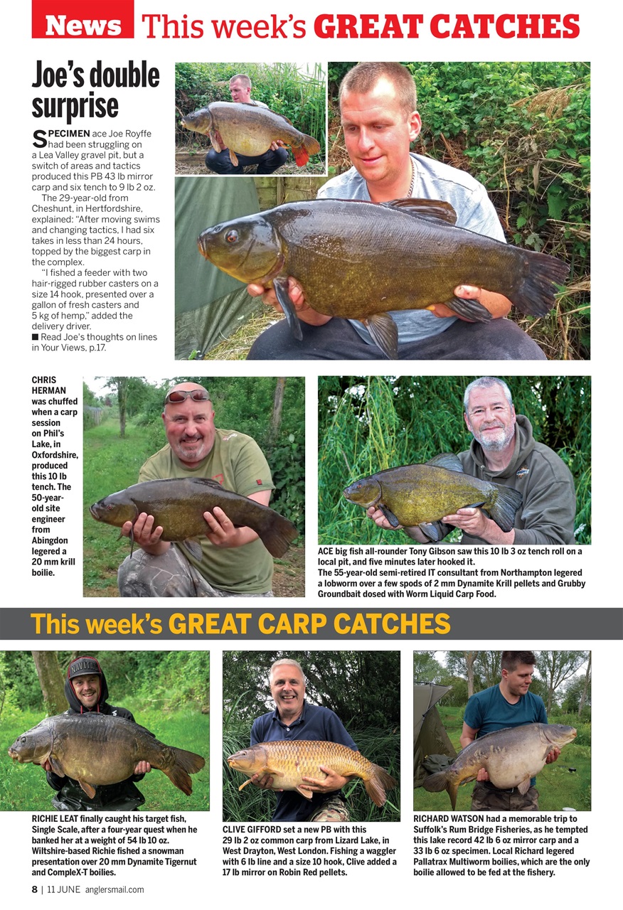 Anglers Mail Preview Pages