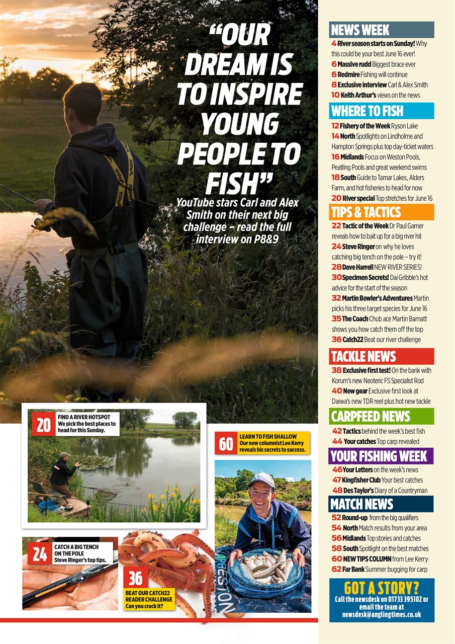 Angling Times Preview Pages