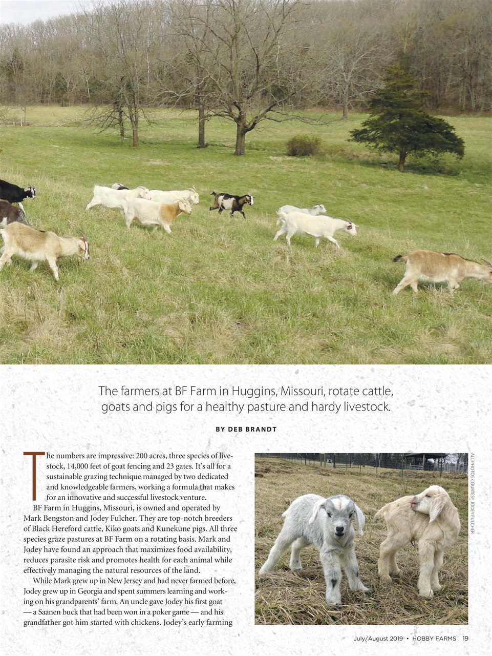 Hobby Farms Magazine Preview Pages