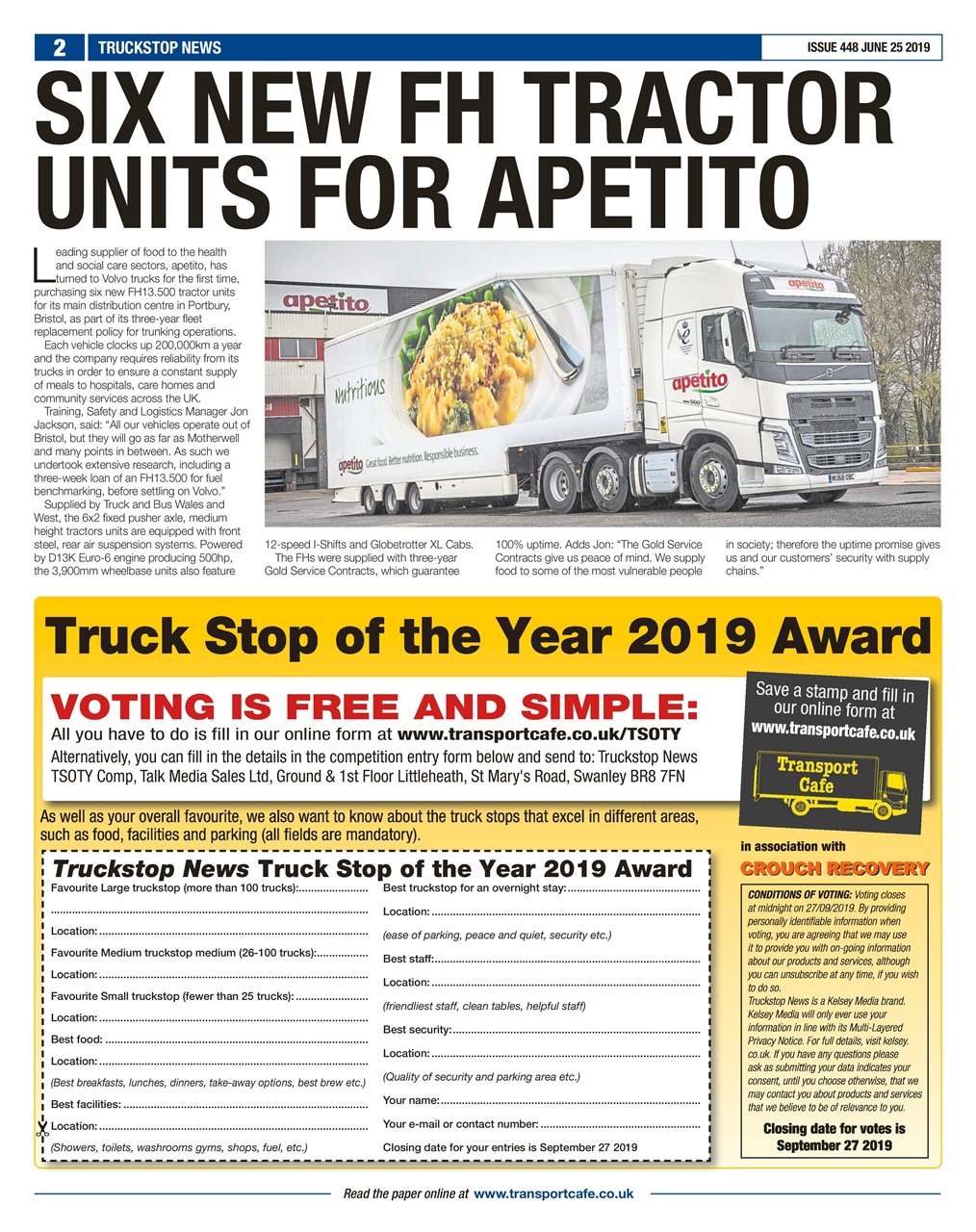 Truckstop News Preview Pages