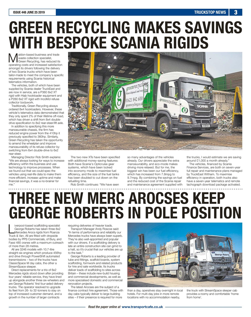 Truckstop News Preview Pages