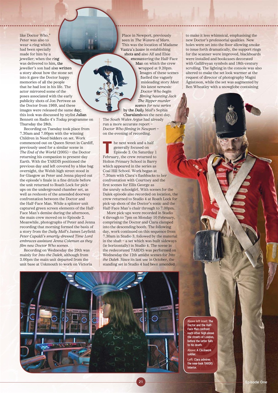 Doctor Who Magazine Preview Pages
