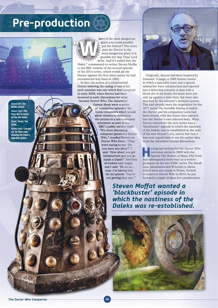 Doctor Who Magazine Preview Pages