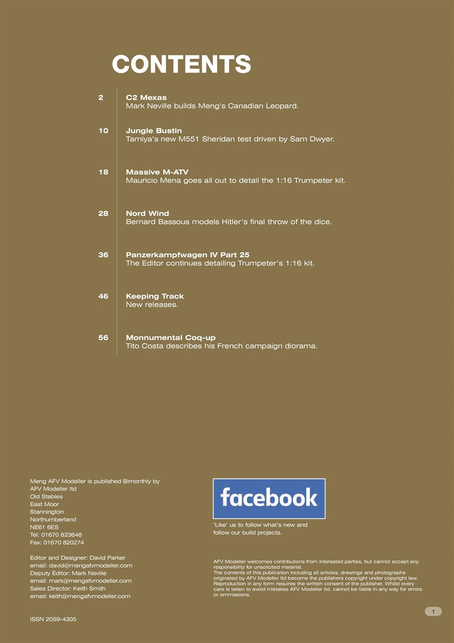 Meng AFV Modeller Preview Pages