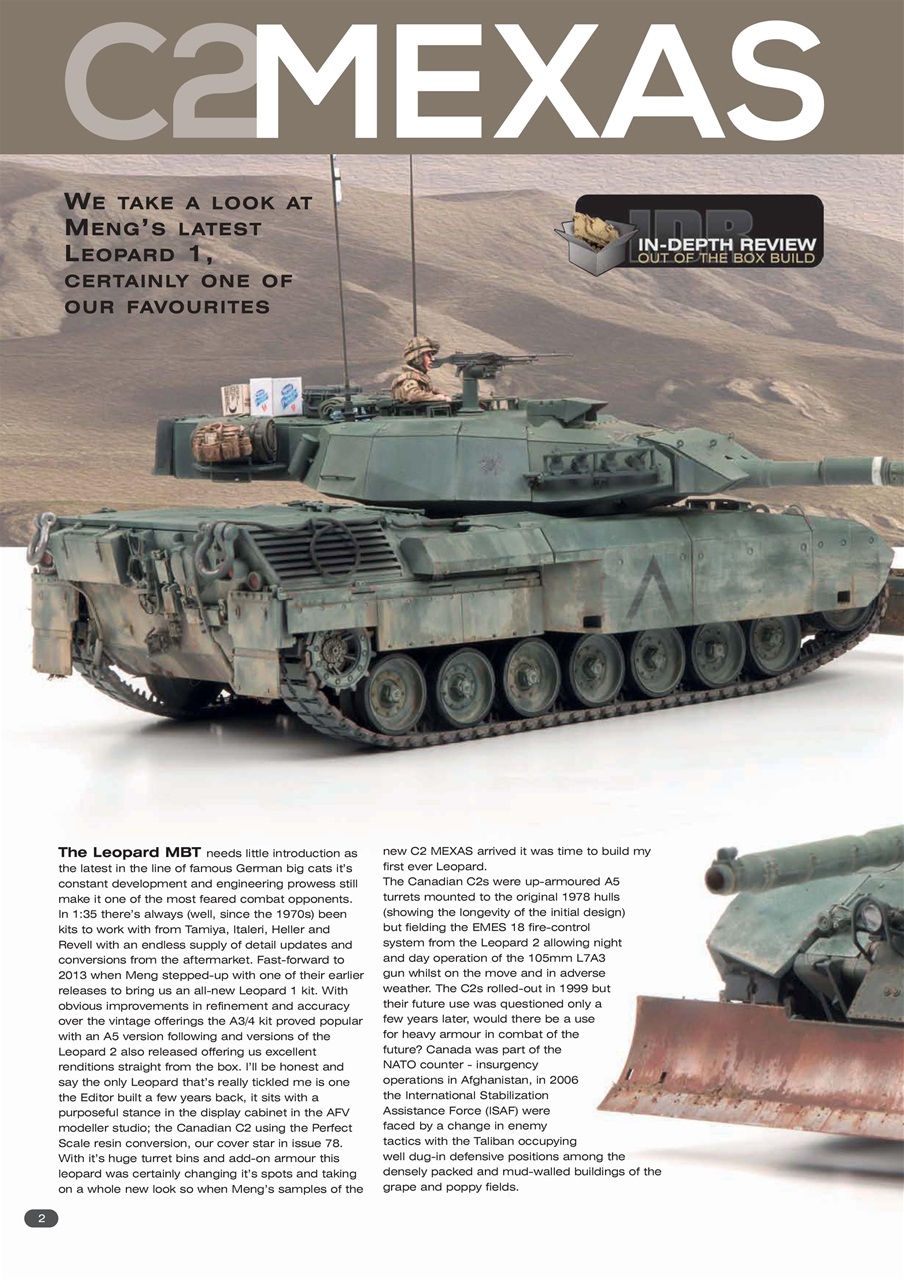 Meng AFV Modeller Preview Pages