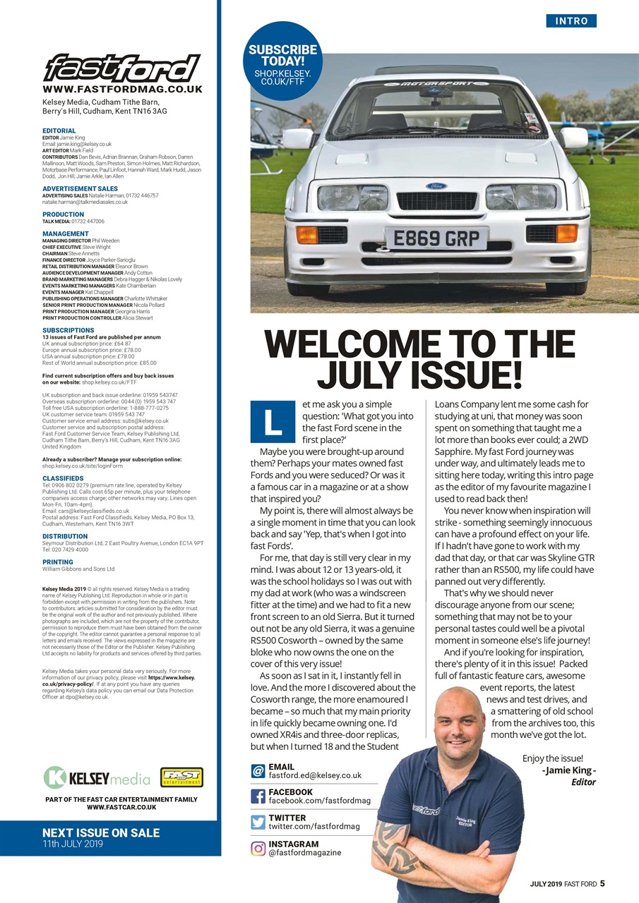 Fast Ford Preview Pages