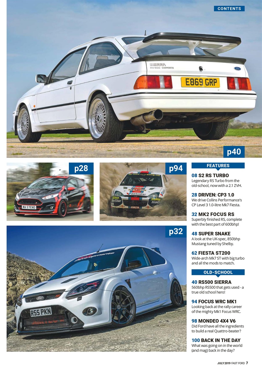 Fast Ford Preview Pages