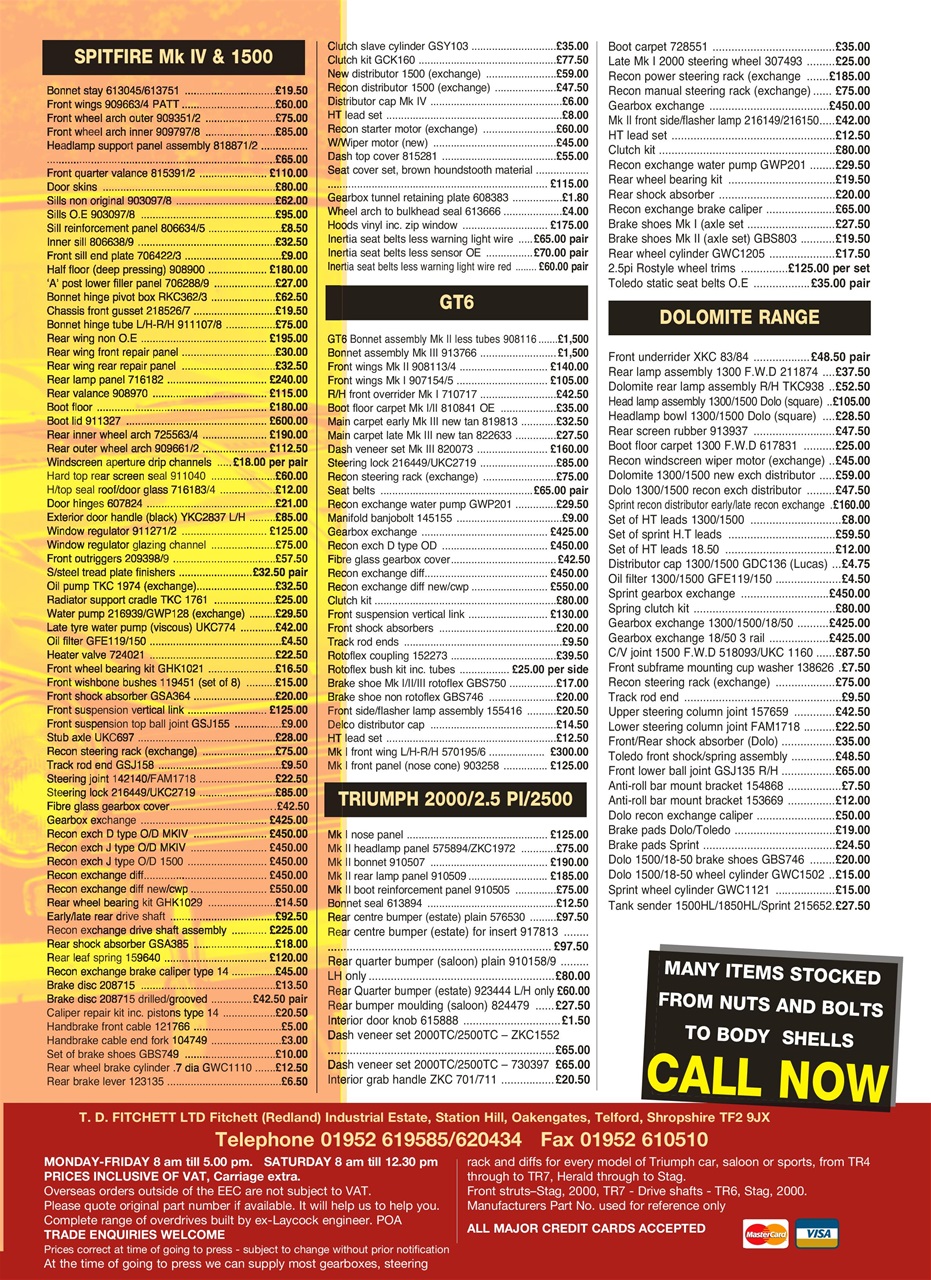 Triumph World Preview Pages