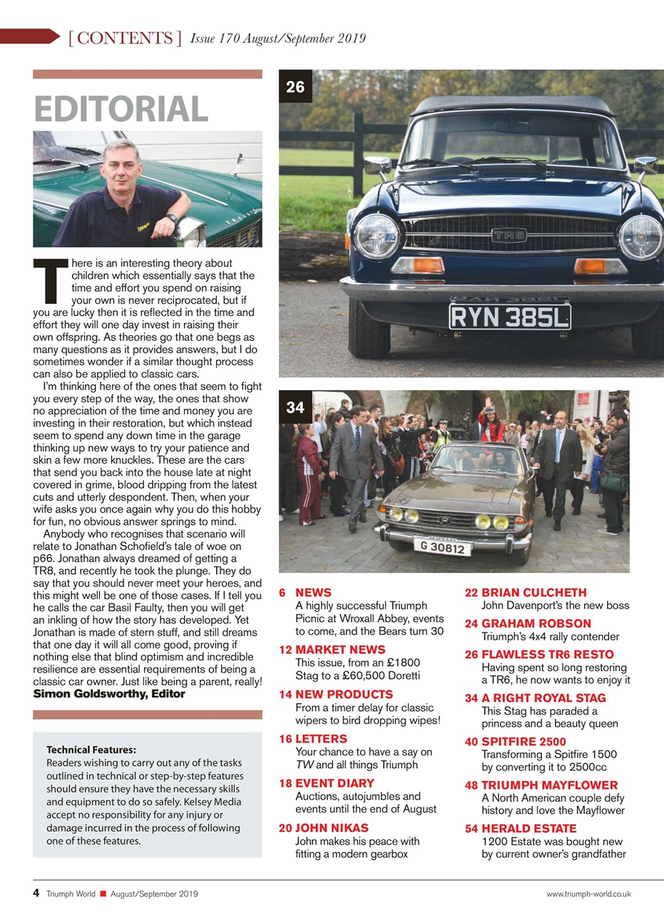 Triumph World Preview Pages