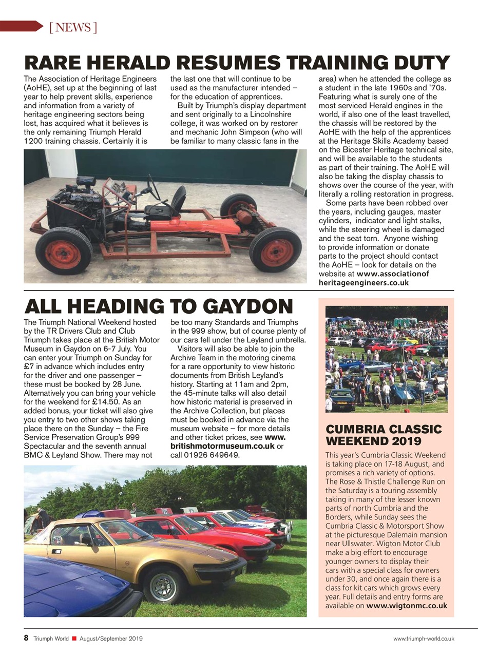 Triumph World Preview Pages