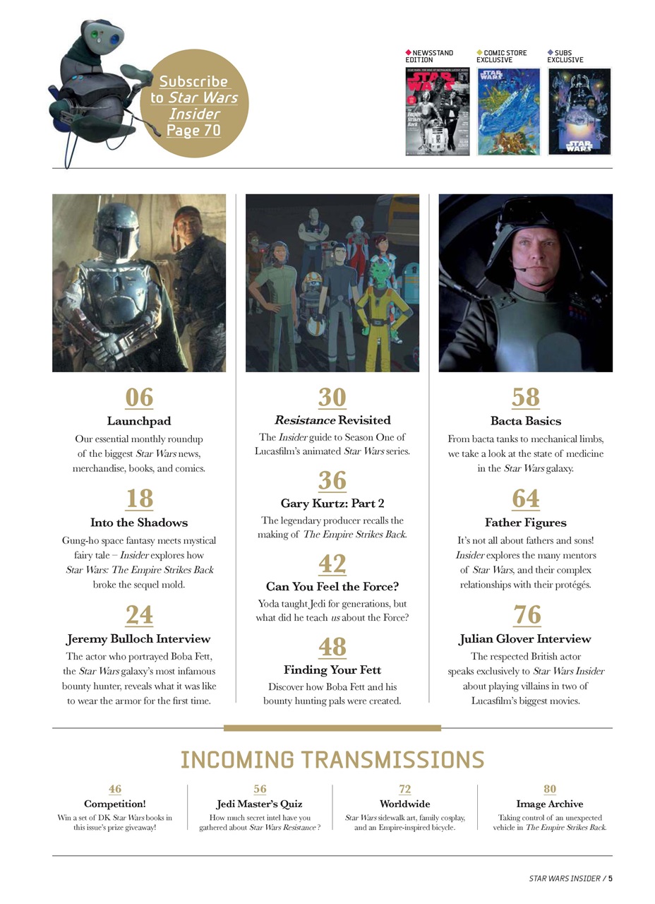 Star Wars Insider Preview Pages