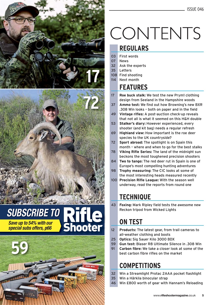 Rifle Shooter Preview Pages