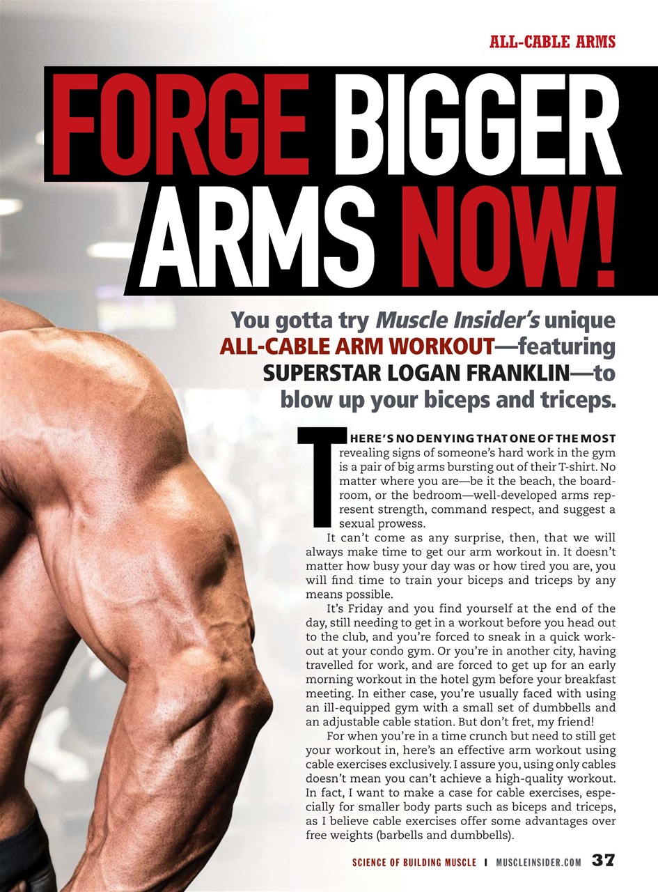 Muscle Insider Magazine Preview Pages