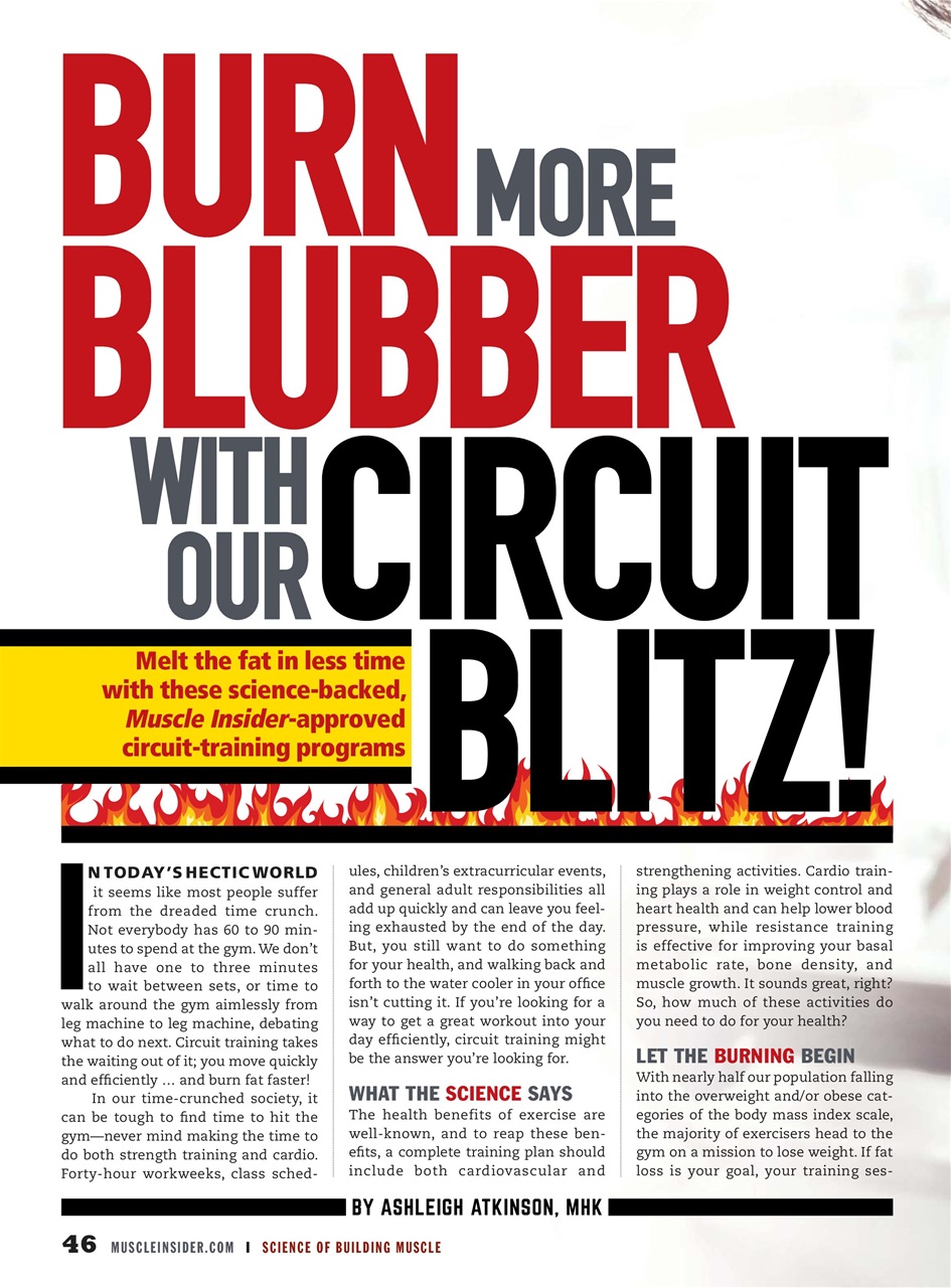 Muscle Insider Magazine Preview Pages