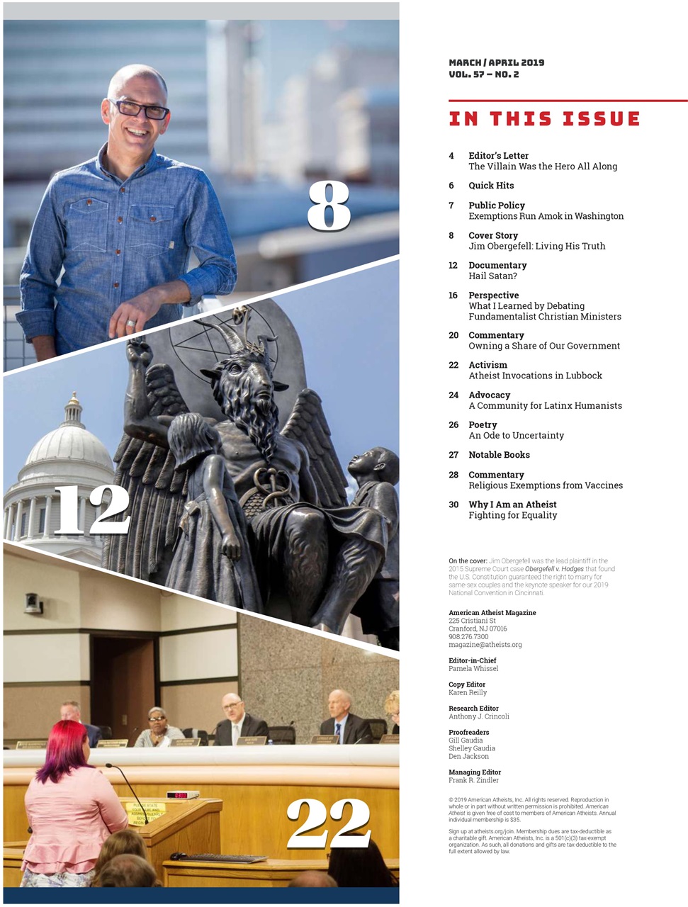 American Atheist Preview Pages