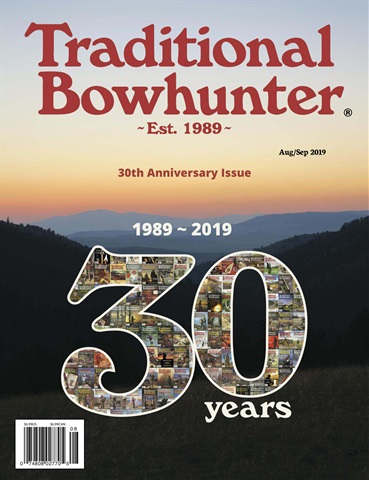 Traditional Bowhunter Magazine issue Aug/Sep 2019