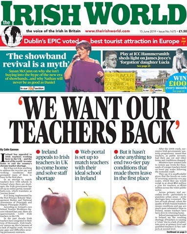 Irish World issue 1675