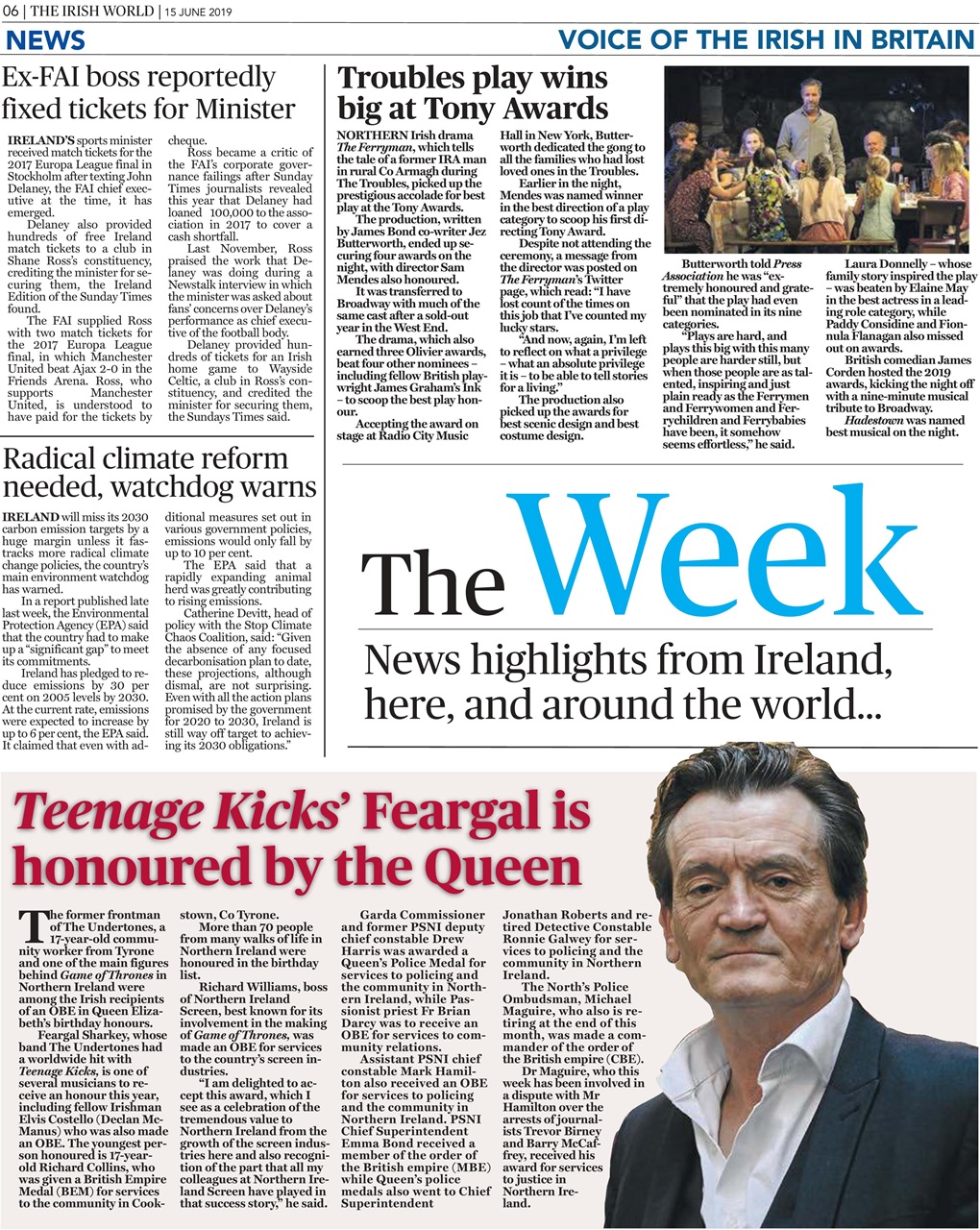 Irish World Preview Pages