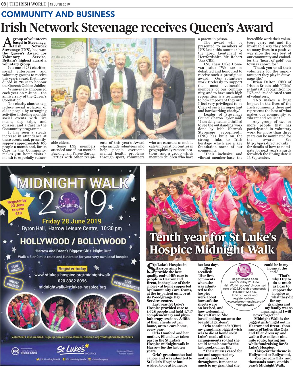 Irish World Preview Pages